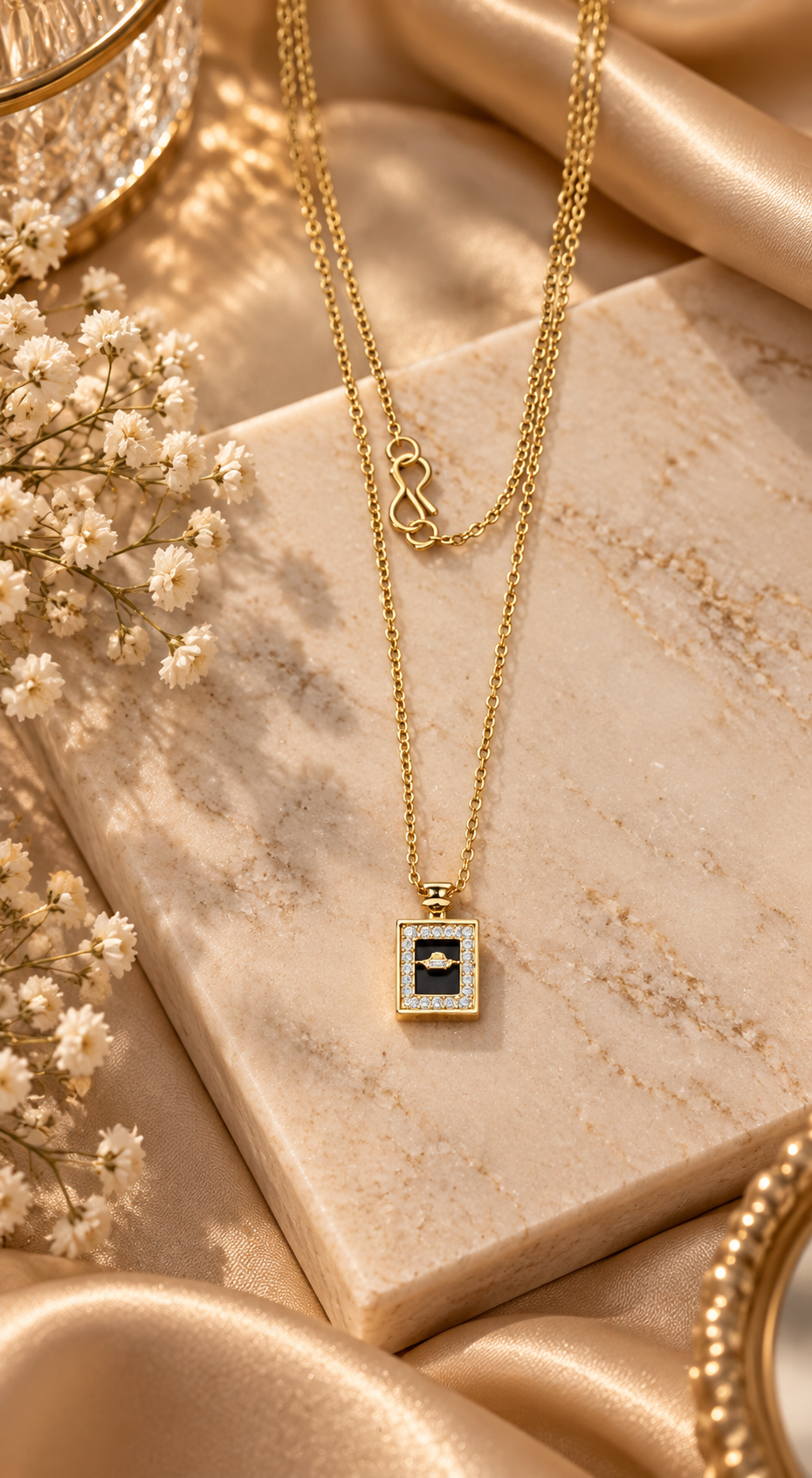 Luxe Rectangular Pendant