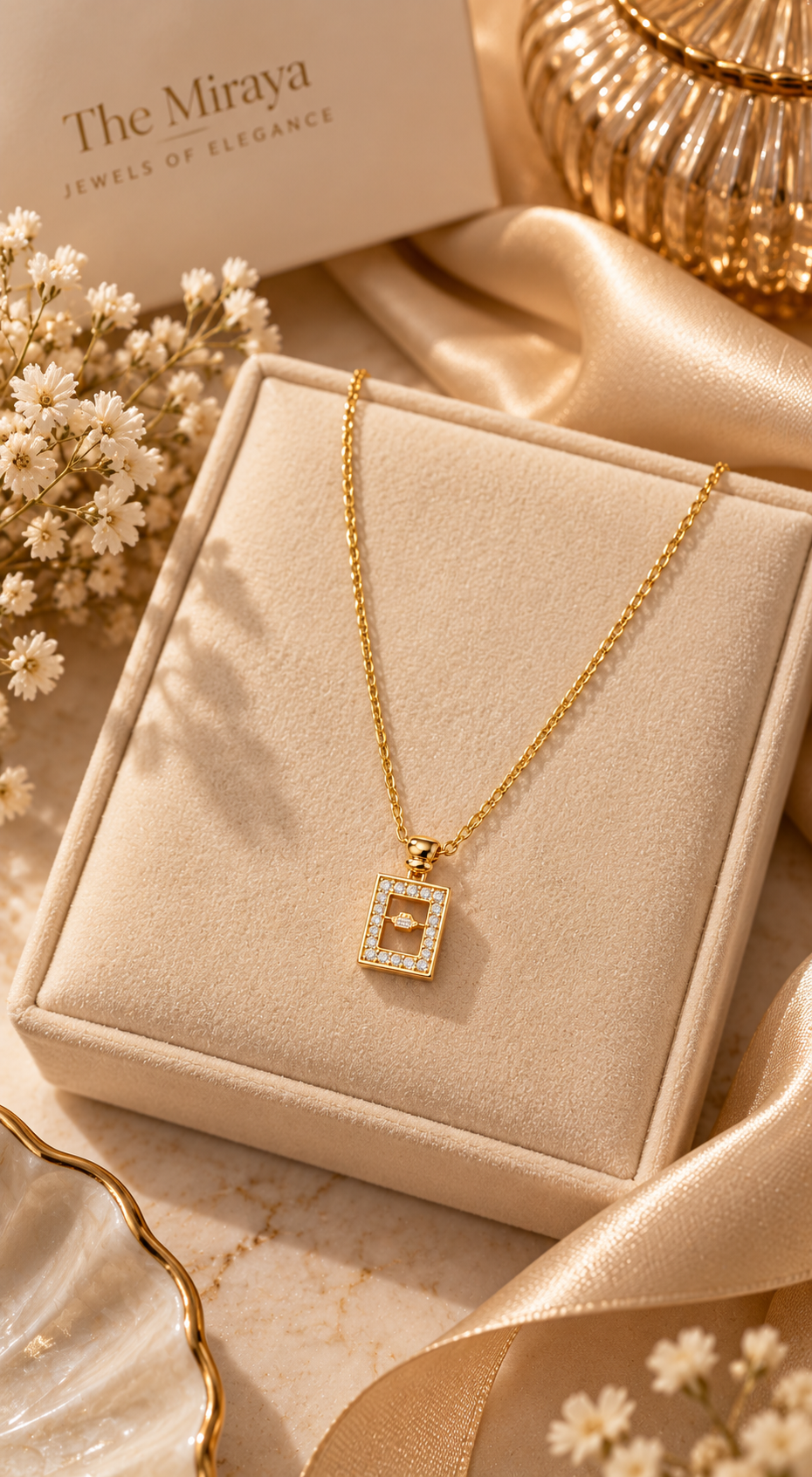 Luxe Rectangular Pendant
