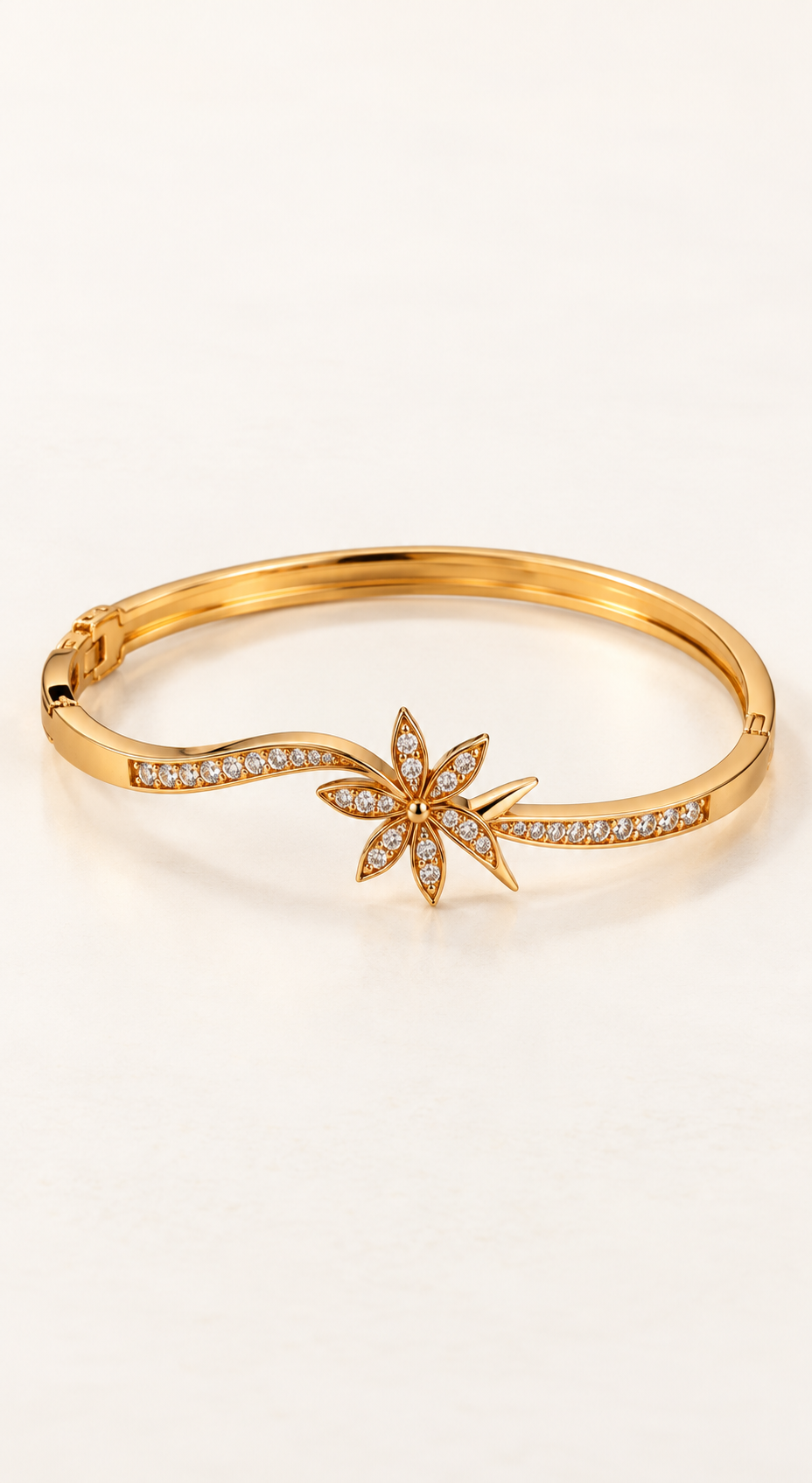 Gold-Plated AD Bracelet