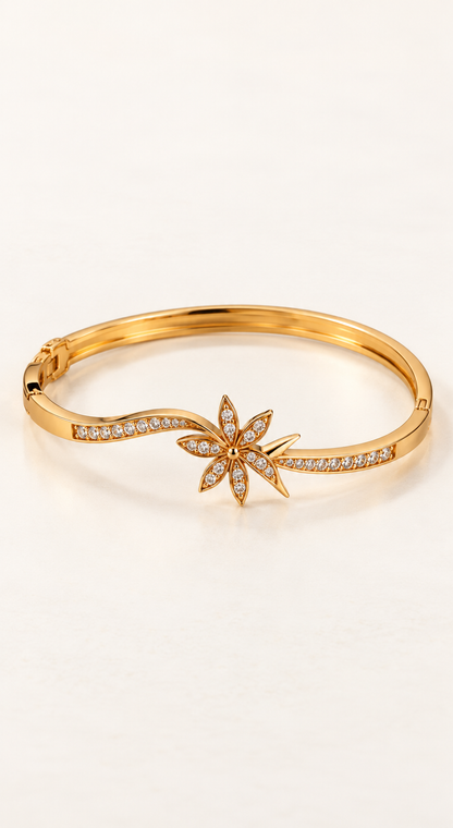 Gold-Plated AD Bracelet