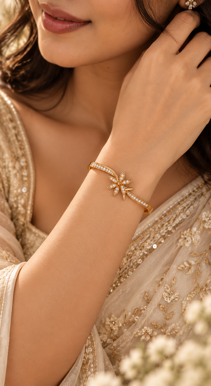 Gold-Plated AD Bracelet