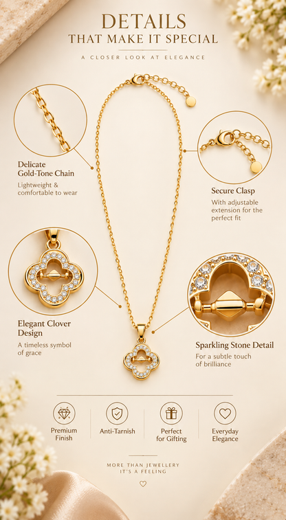 Clover Sparkle Pendant