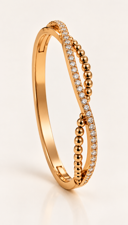 Beaded Sparkle Bangle