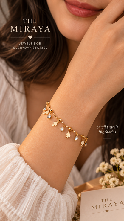 Charm &amp; Sparkle Bracelet
