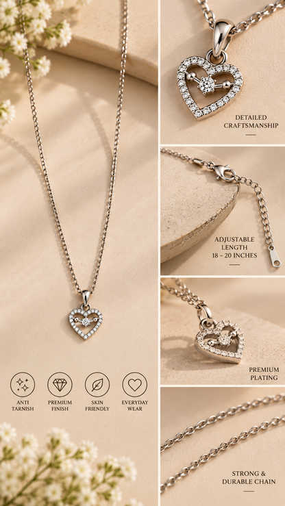 Heart Sparkle Pendant