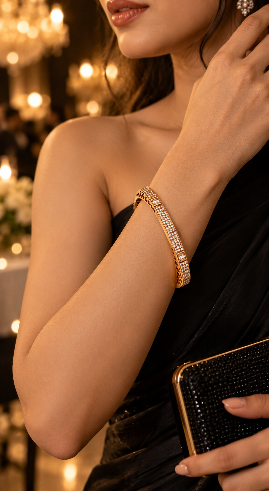 Luxe Pavé Crystal Bracelet