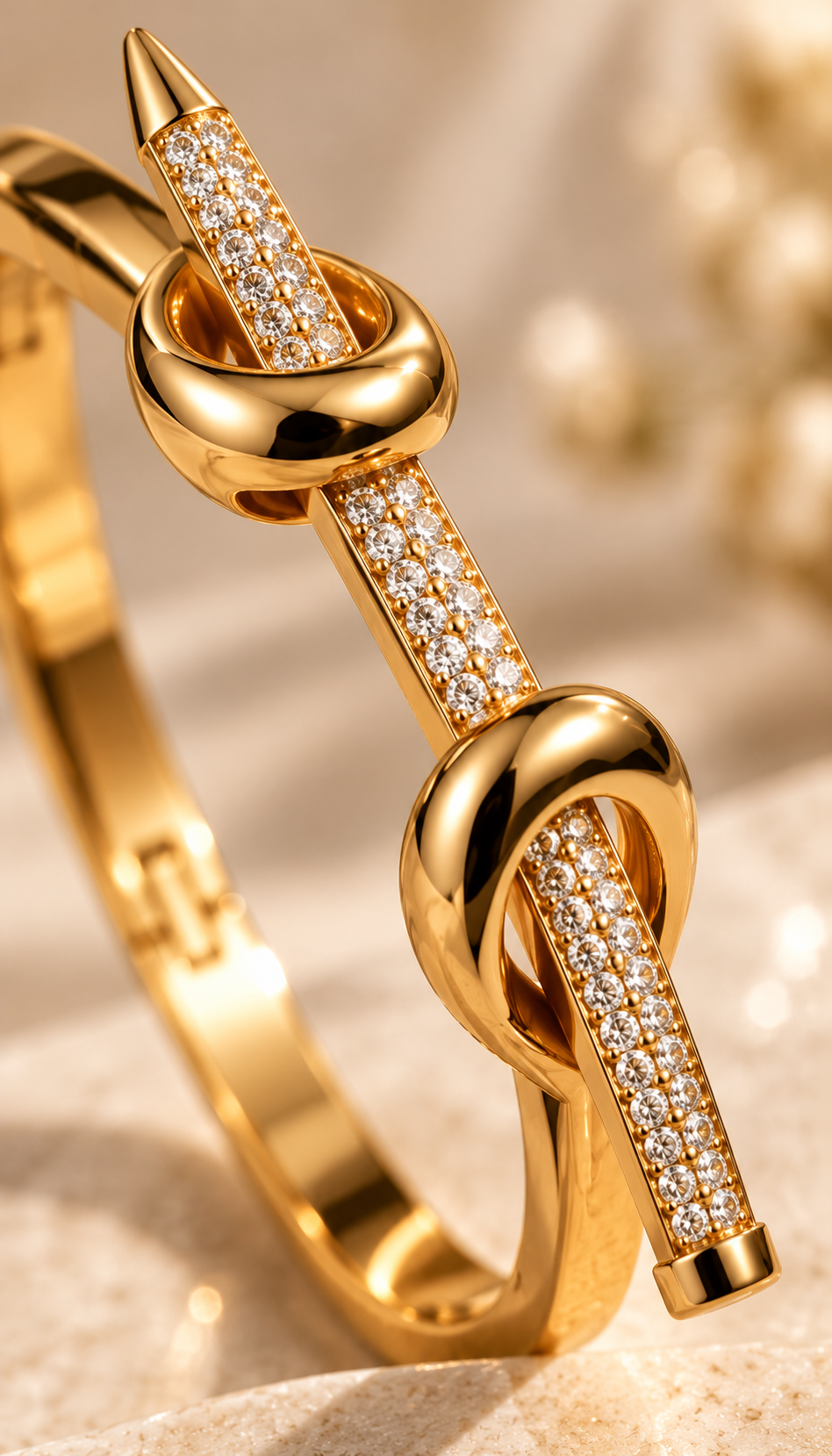 Nail-Inspired AD Bangle