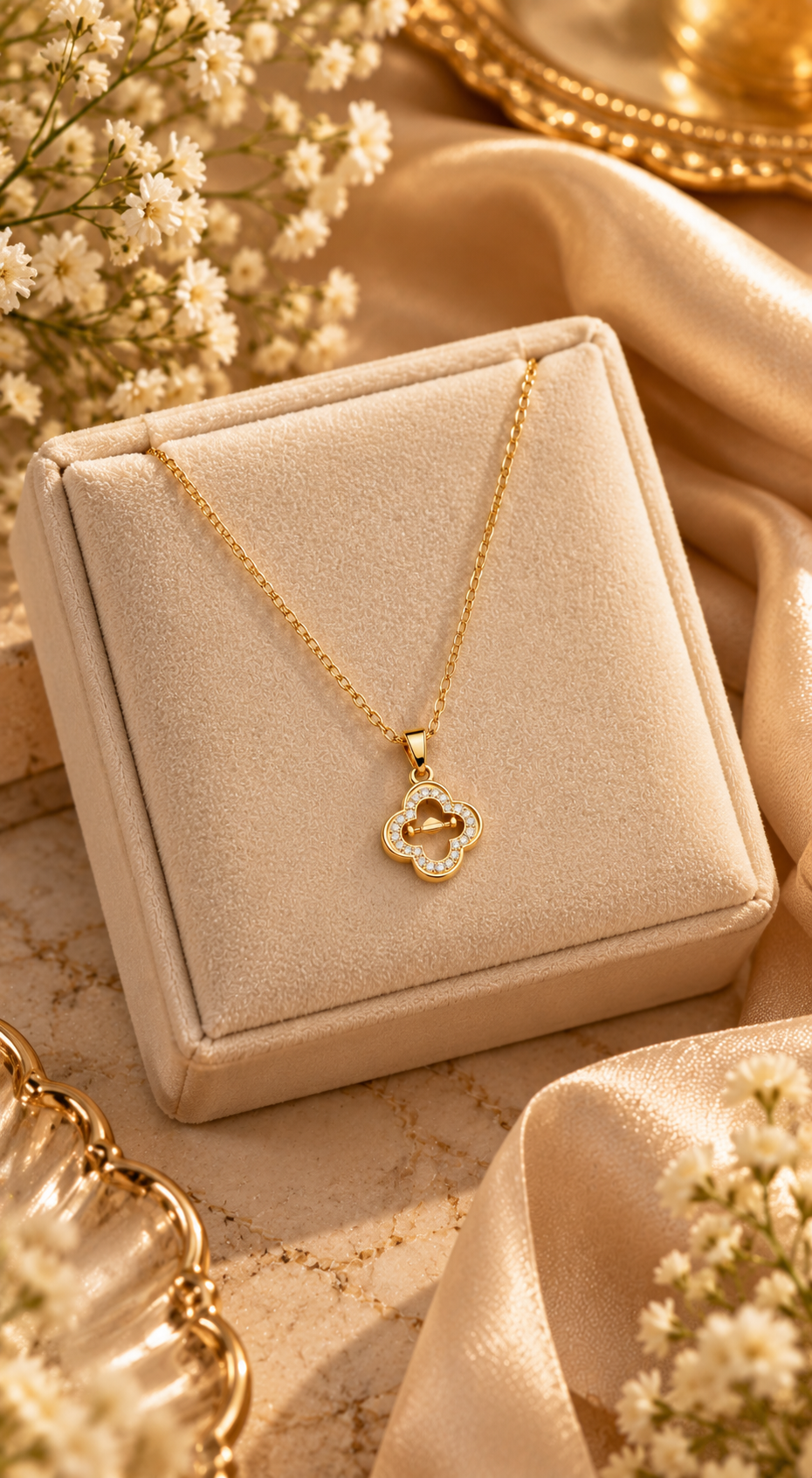 Clover Sparkle Pendant