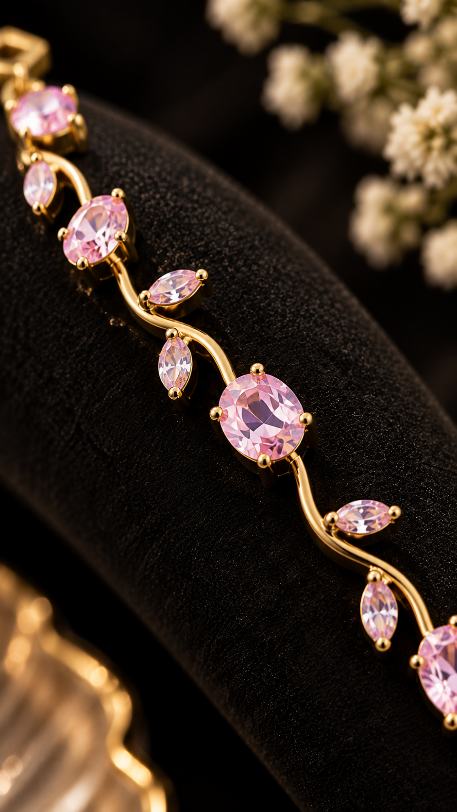 Rosé Vine Bracelet