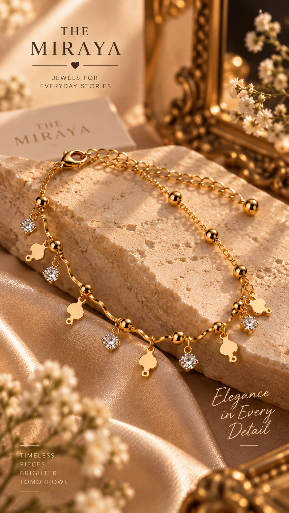 Charm &amp; Sparkle Bracelet