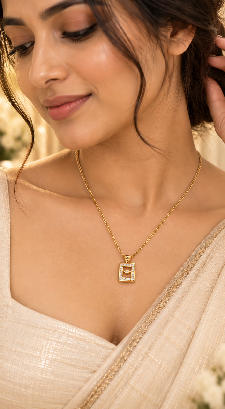 Luxe Rectangular Pendant