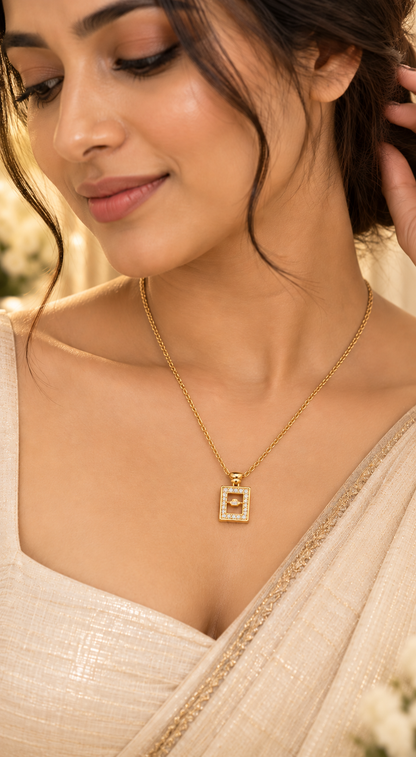 Luxe Rectangular Pendant