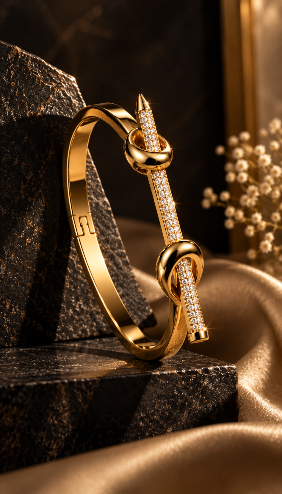 Nail-Inspired AD Bangle