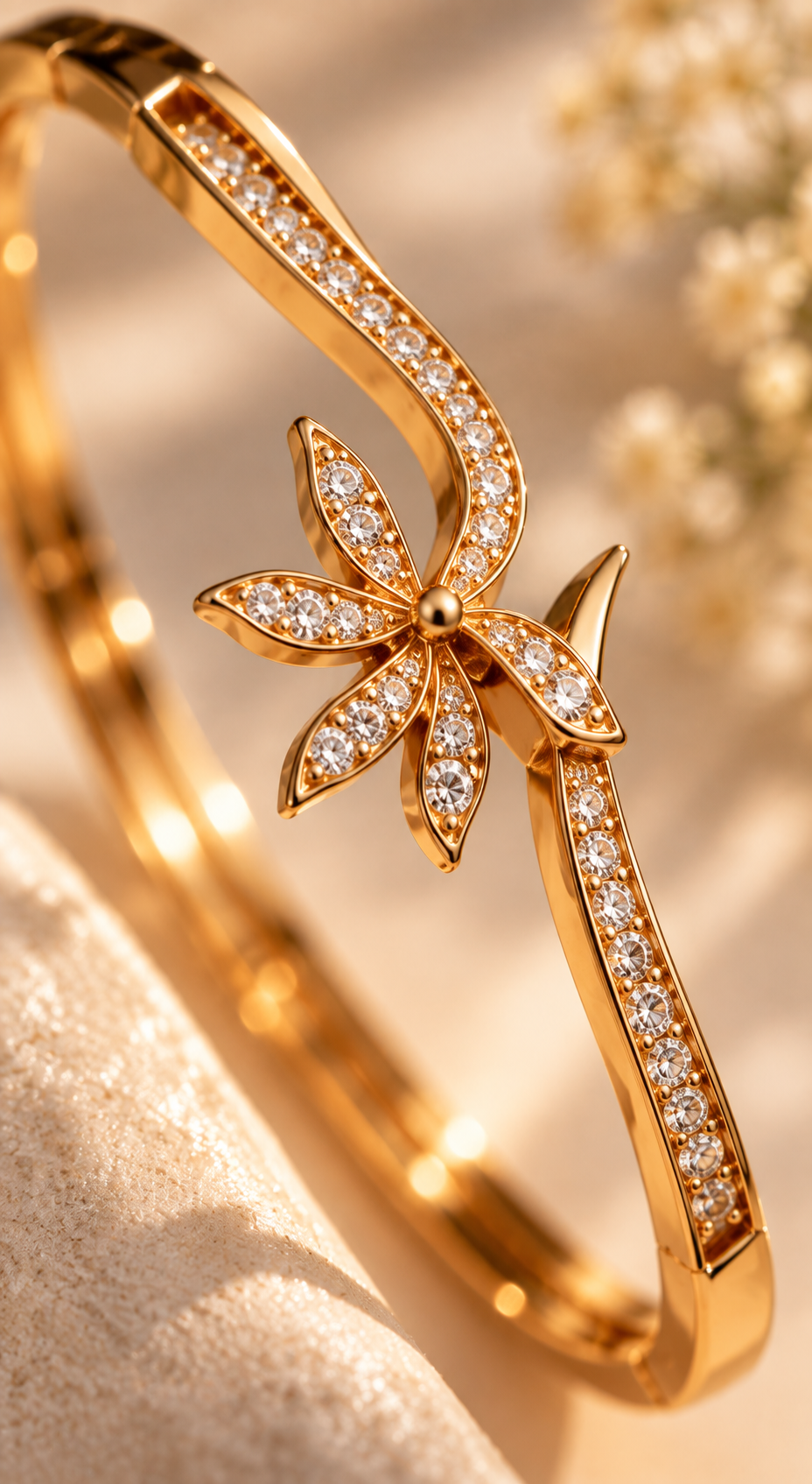 Gold-Plated AD Bracelet