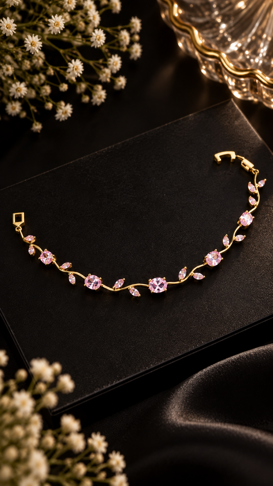 Rosé Vine Bracelet
