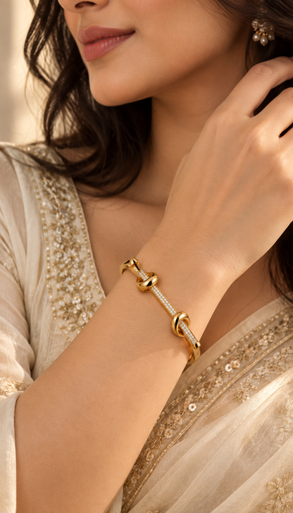 Nail-Inspired AD Bangle