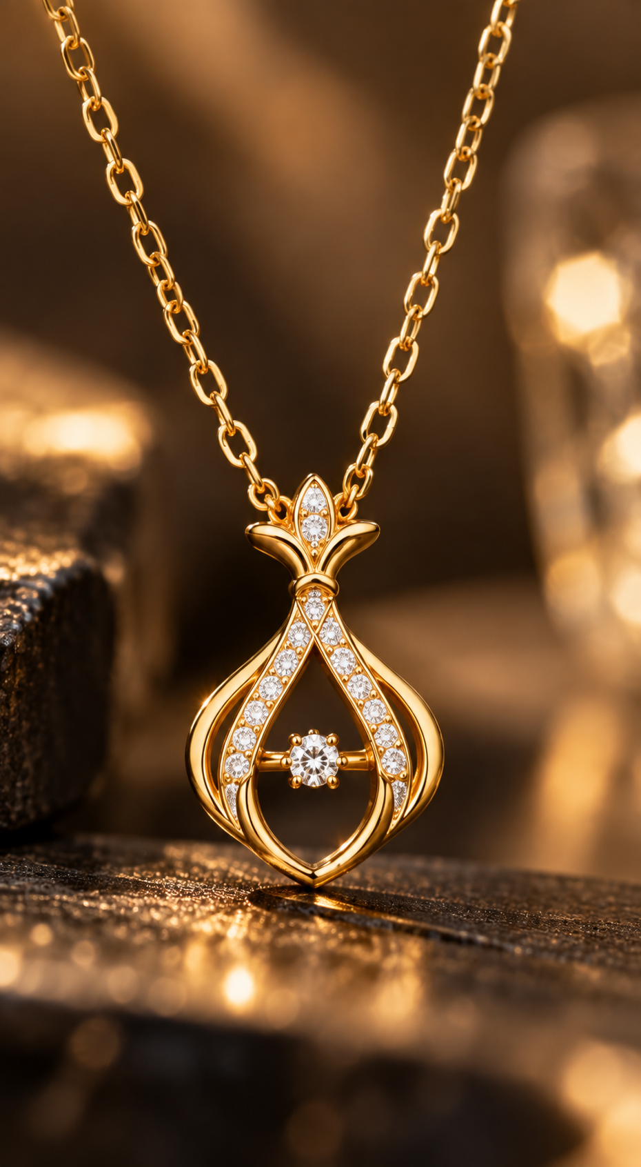 Teardrop Elegance Pendant
